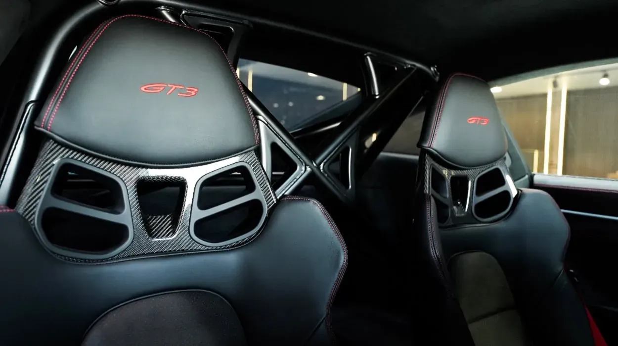 Porsche GT3 Matte Black view 3