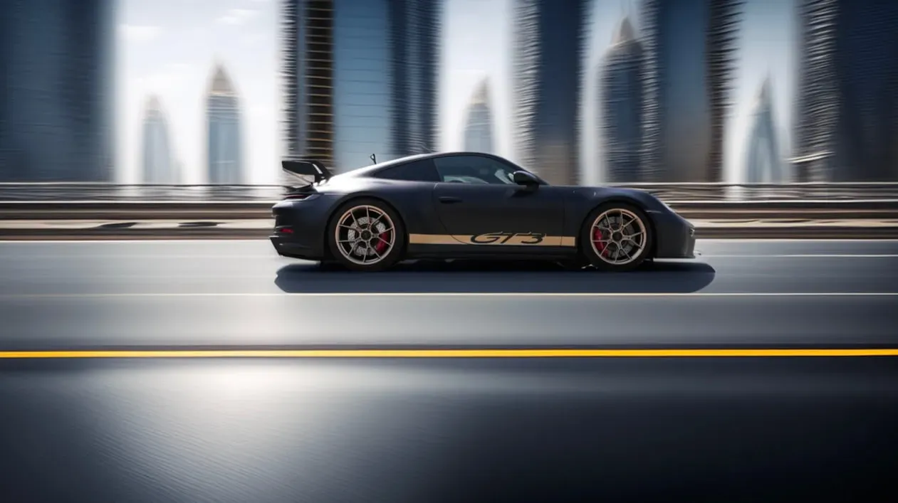 Porsche GT3 Matte Black